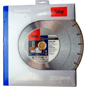 Алмазный диск FUBAG Universal Pro (350х30/25.4 мм) для плиткорезов