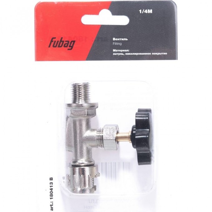 Вентиль FUBAG 1/4"М_блистер 1 шт. 180413B